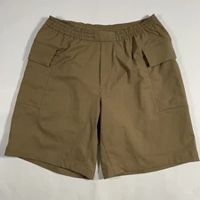 Lululemon Utilitarian Cargo Shorts Mens Medium Khaki Brown LM7AVYS