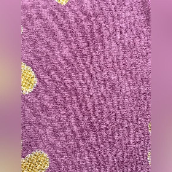 Nike Terry Cloth Polo Golf Shirt in the Bordeaux Floral pattern. Size L thumbnail 8