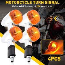 For Kawasaki Vulcan VN 1500 1600 1700 4Pcs Motorcycle Classic Turn Signal Lights