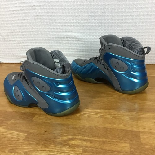 Nike Zoom Sneakers Rookie Dynamic Blu Grigio Penny Uomo 14 Scarpe da Basket 472688 - Foto 11 di 15