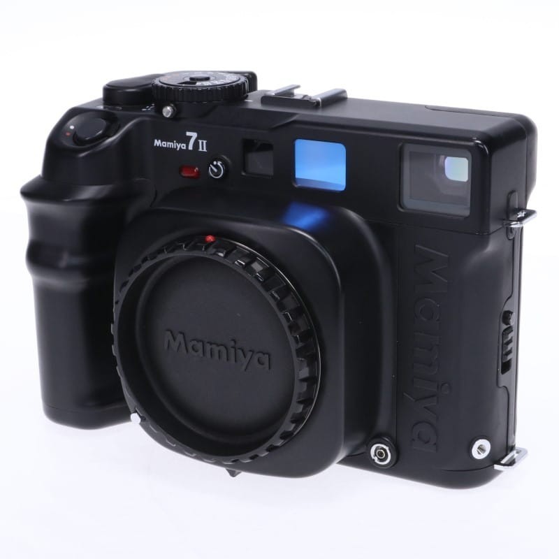 Mamiya 7 II Black 6x7 Medium Format Rangefinder Camera CLA from