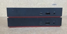 LOT OF 2 Lenovo ThinkPad Universal USB-C Dock Model LDA-KP Type 40AY TESTED