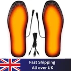 USB Heated Shoe Insoles Electric Foot Warming Pad Feet Warmer Sock Pad Mat Winte