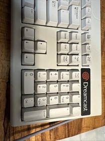 Vintage Sega Dreamcast Keyboard Model SK-1502 - Tested