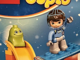 Lego Duplo : 10824 Disney Junior Miles&rsquo; Space Adventures New  sticker residue