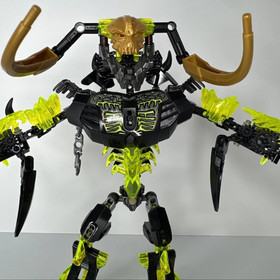 Lego Umarak the Destroyer 71316 Bionicle 100% Complete Set Shadow Horde no Box