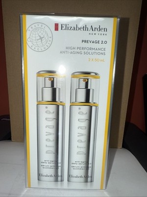 2-PK Elizabeth Arden Prevage Anti-Aging Daily Serum 2.0 1.7oz FACTORY SEALED BOX