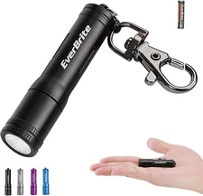 Everbrite Mini LED Flashlight High Lumen Keychain EDC Flashlight, Small Pocket P