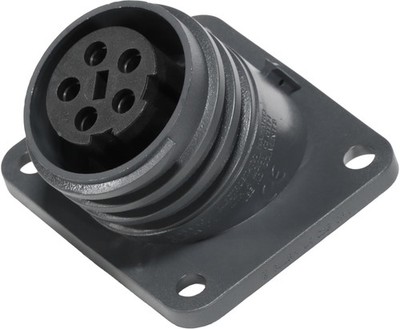 Bulgin EXP-0941/05/S EXPlora Rundsteckverbinder Flanschmontage 5-polig 1691534