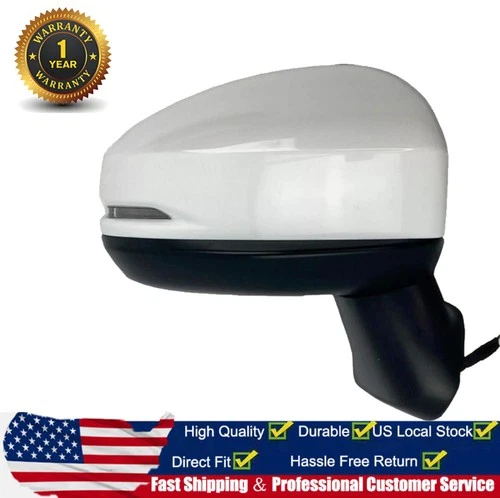 Passenger Side Mirror for 2015-2019 HONDA FIT / JAZZ Power Turn Signal 5 wires