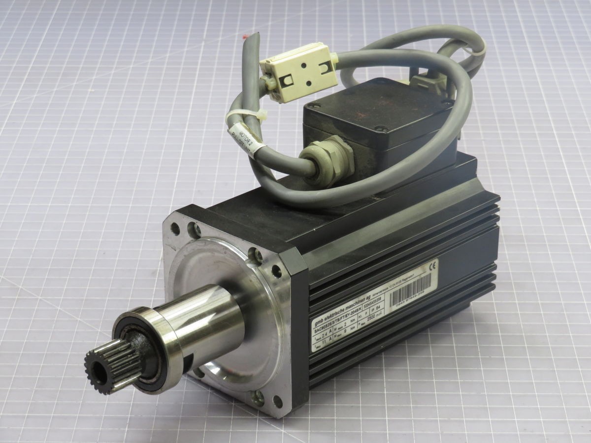 BAG SAC90S25/3/TB/FT/EY-2048/K AC SERVO MOTOR T247284 for