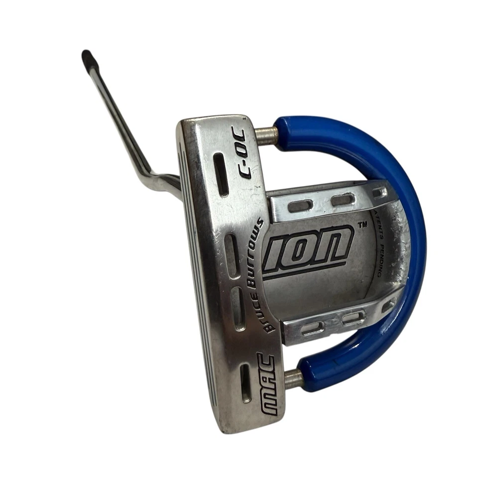 Bruce Burrows MAC H-OC Ion Putter Round Mallet 35” Right Hand Steel Shaft - Image 2 of 4