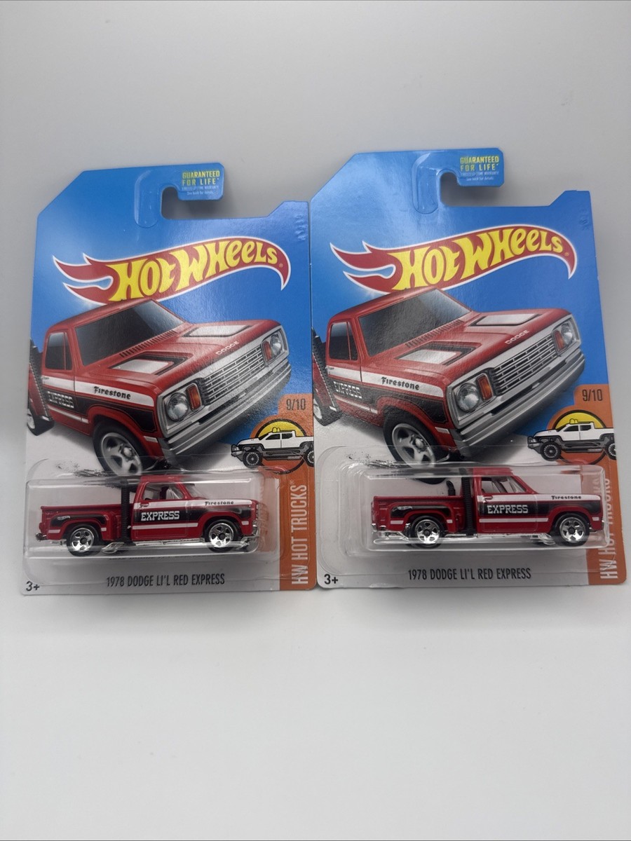 Hot Wheels 2017 - 1978 Dodge Li'l Red Express Walgreens Exclusive