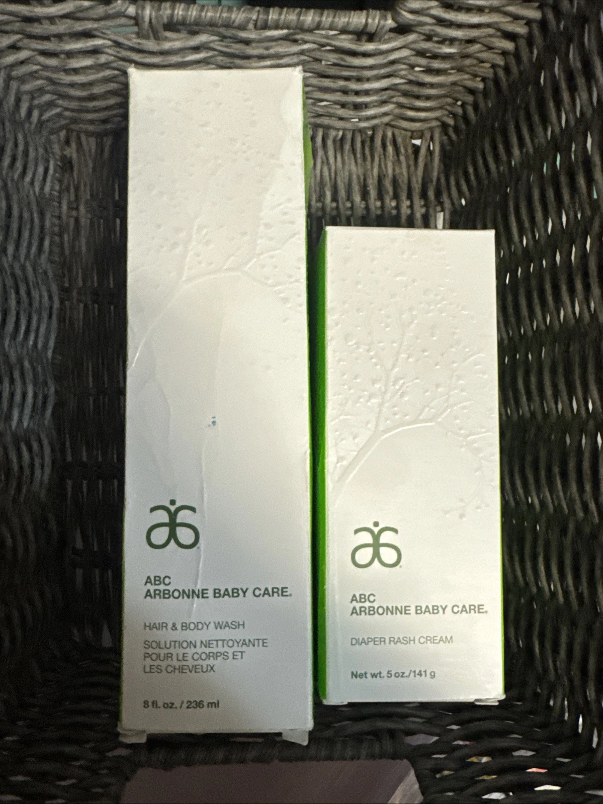 Arbonne Baby Care Lot /Hair & Body Wash/diaper Rash NEW*