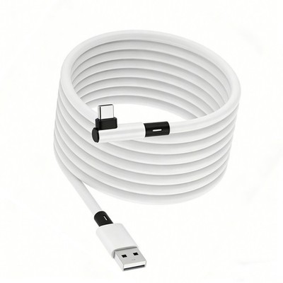 VR Link Cable 16 Feet for PC VR Gaming Meta Quest Pro Pico 4 Steam VR 10Gbps