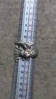 Wallace Sterling Silver 925 Romance of The Sea Spoon Ring Sz 6 Adjustable