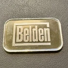 Rare Belden Initial Public Offering 1 oz Silver Bar .999 IPO Oct 1993