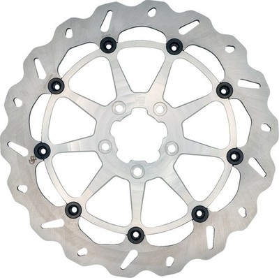Galfer OS Radial Mount Floating Wave Front Brake Rotor 13'' Polished #DF680CWSX-C