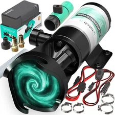 NEW LATCH.IT RV Macerator Pump | 12V Quick-Release