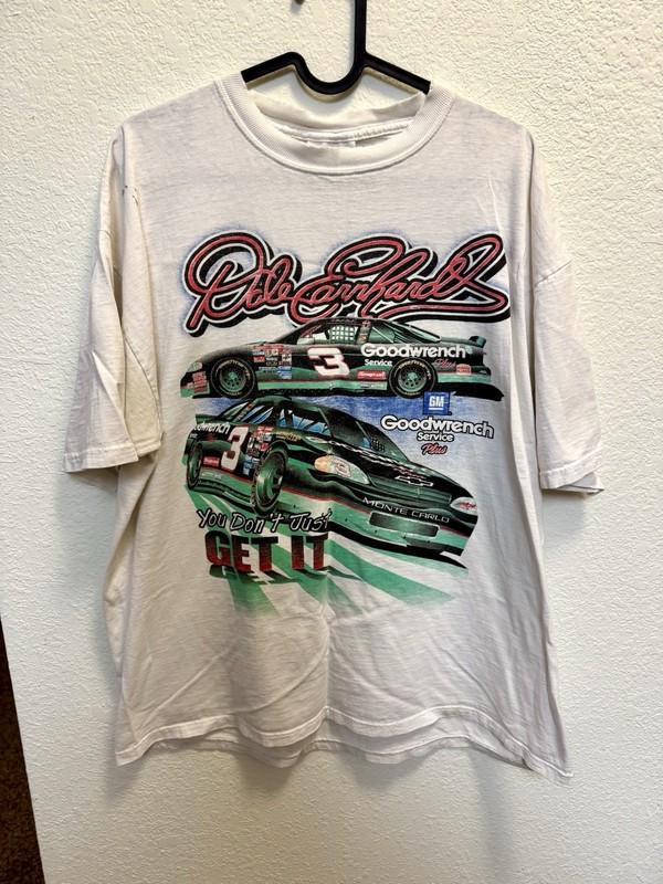 Vintage Dale Earnhardt #3 T Shirt Men’s Large L Chase Authentics Goodwrench RCR
