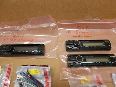 CAR STEREO REMOVABLE FACEPLATES/ POWER WIRE HARNESSES SONY, PIONEER, ALPINE, KEN