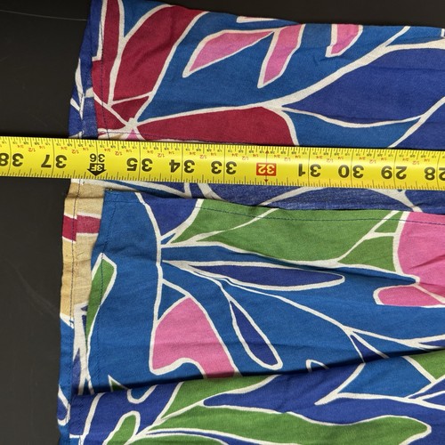NEW True Destinations Resort Wear Maxi Skirt Beach Cover Up Blue Pink Floral XS - Picture 9 of 13