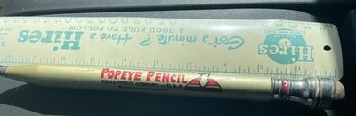 Vintage Large Popeye mechanical Eagle pencil Co King Features Syndicate 1929