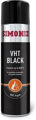 Holts Simoniz VHT schwer entflammbarer Auspufflack in schwarz matt bis 800c