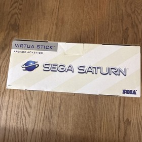 Sega Saturn Virtua Stick Joystick Controller MK-80112 Open Box, Reg Card, Tested