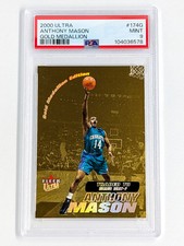 2000-01 Fleer Ultra Gold Medallion #174G Anthony Mason PSA 9 Miami Heat