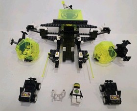 Lego Vintage Space Blacktron 6981 Aerial Intruder 100% Complete