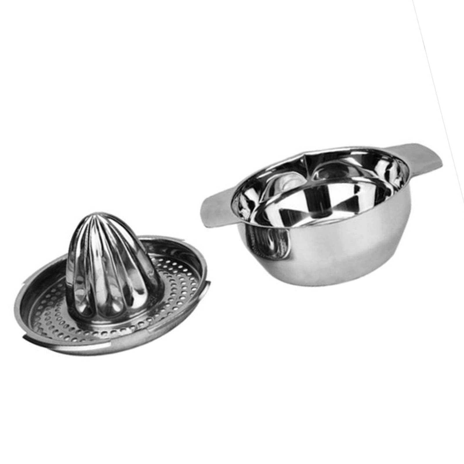 Citrus Lemon Orange Juicer Stainless Steel Hand Press Manual Squeezer For