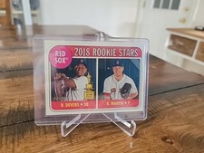 2018 Topps Heritage  Kyle Martin/Rafael Devers Rookie RC 