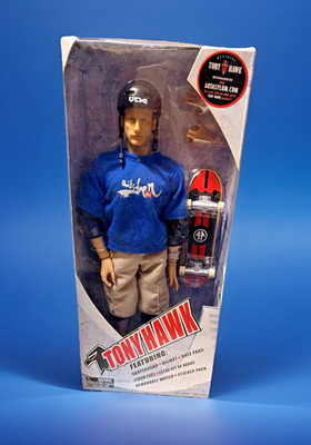 Tony Hawk Art Asylum 2002 Action Figure Male Doll Skateboard Skateboarder Sealed