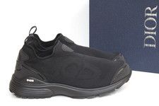 sz 10 / 43 DIOR B30 Countdown Side CD Logo Black Pull on Sneaker Men Shoes