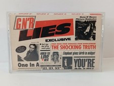 Guns N' Roses - GN'R LIES Cassette Tape - Tested