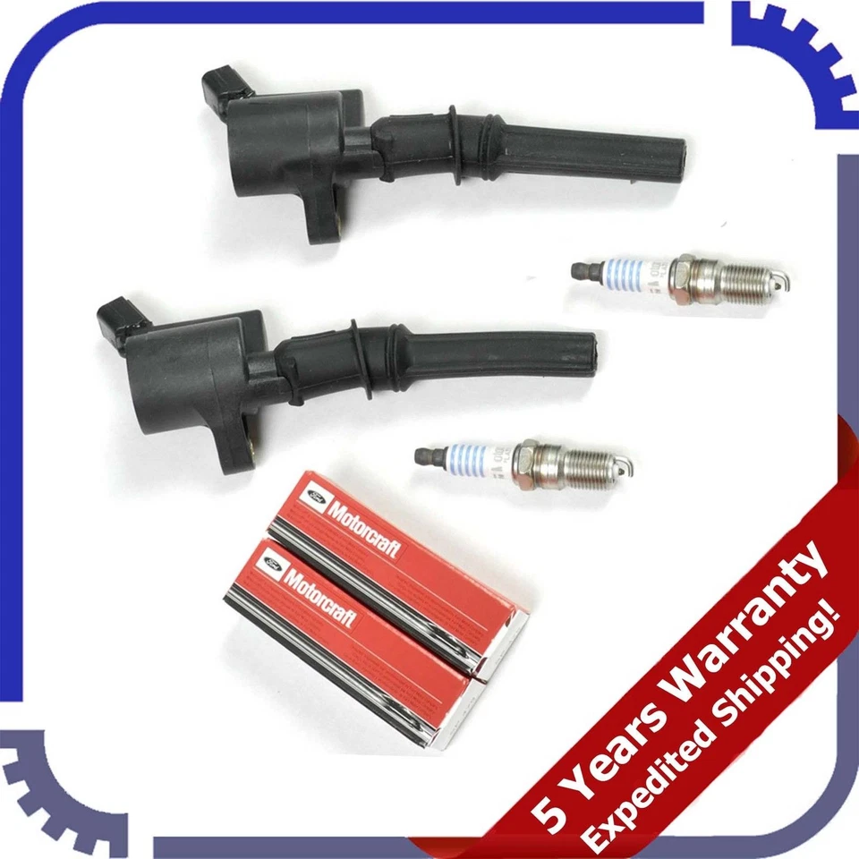 BOBINA DE ENCENDIDO Y BUJÍA MOTORCRAFT IC004 para Ford Lincoln Mercury B267*2 Foto 2 de 3