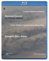 Music Blu-Ray - Memorial Concert For Claudio Abbado: Schubert, Berg, Mahler - A