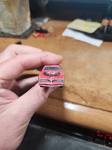 De colección 1981 Yat Ming: Pontiac rojo transmisión automática diecast (puertas faltantes) - Imagen 3 de 6