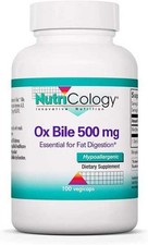 Nutricology Ochsengalle 500 mg - 100 pflanzliche Kapseln