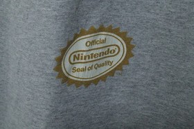 Nintendo Metroid NES Samus Aran T-Shirt Men's Size L Gray Adventure Series T0431