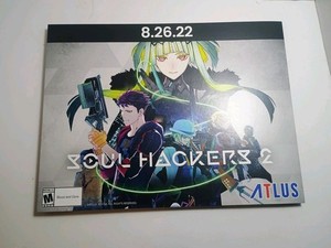 SOUL HACKERS 2 : 2022 ATLUS Cardboard Counter Display