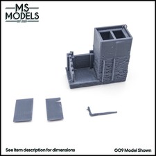 Narrow Gauge Staithe and Water Tower OO9/O16.5 gauge scale slate lineside yard