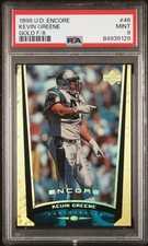 1998 Upper Deck Encore Kevin Greene Gold F/X #/125 Panthers PSA 9