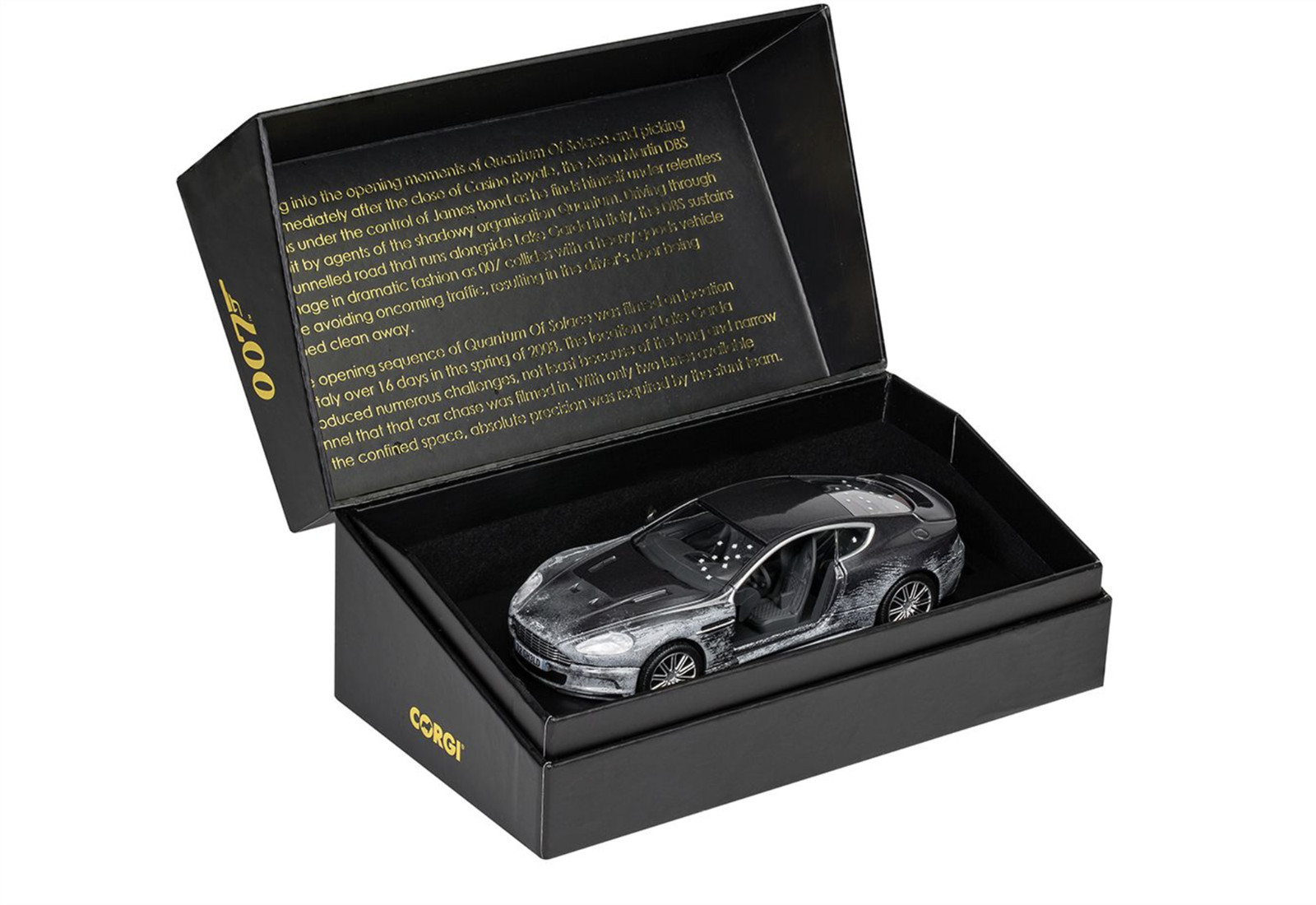 Corgi James Bond Aston Martin DBS Quantum of Solace Die-Cast Model Silver - Image 14