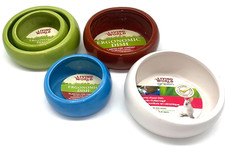 Nager Wassernapf Futternapf versch. Farben Keramik Meerschweinchen Kaninchen