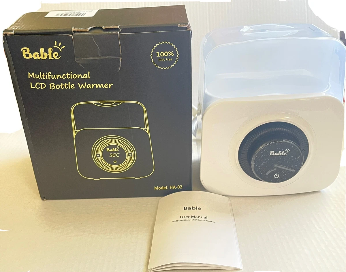 Bable Bottle Warmer Bottle Steam Sterilizer LCD Multipurpose Baby
