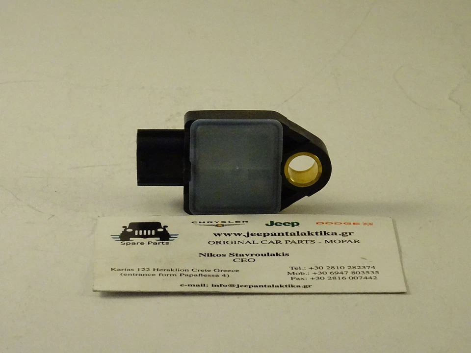 Sensor de Impacto Jeep Wrangler JK 11-18 68056162AA Novo Genuíno Mopar - Imagem 4 de 4