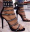 thumbnail 2 - New Women's Peep Toe High Heels Gladiator Sandalias Rhinestone Crystal Shoes