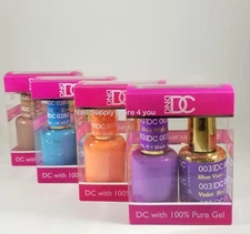 DND DC - Duo Soak off Gel & Matching Nail Polish (#145-180) - Choose Colors